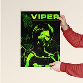 Viper – Valorant Toxic Control Poster